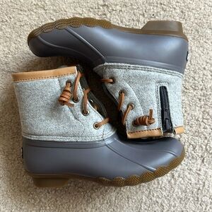 Sperry Saltwater Wool Duck Boot - Sz 1